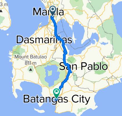 batangas to pasig|Distance Batangas > Pasig.